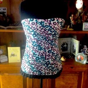 Strapless swim top by Hula Honey